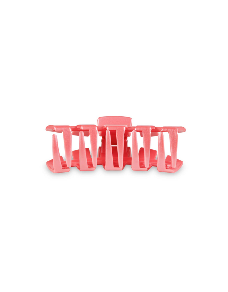 TELETIES Classic Calming Coral Tiny Hair Clip
