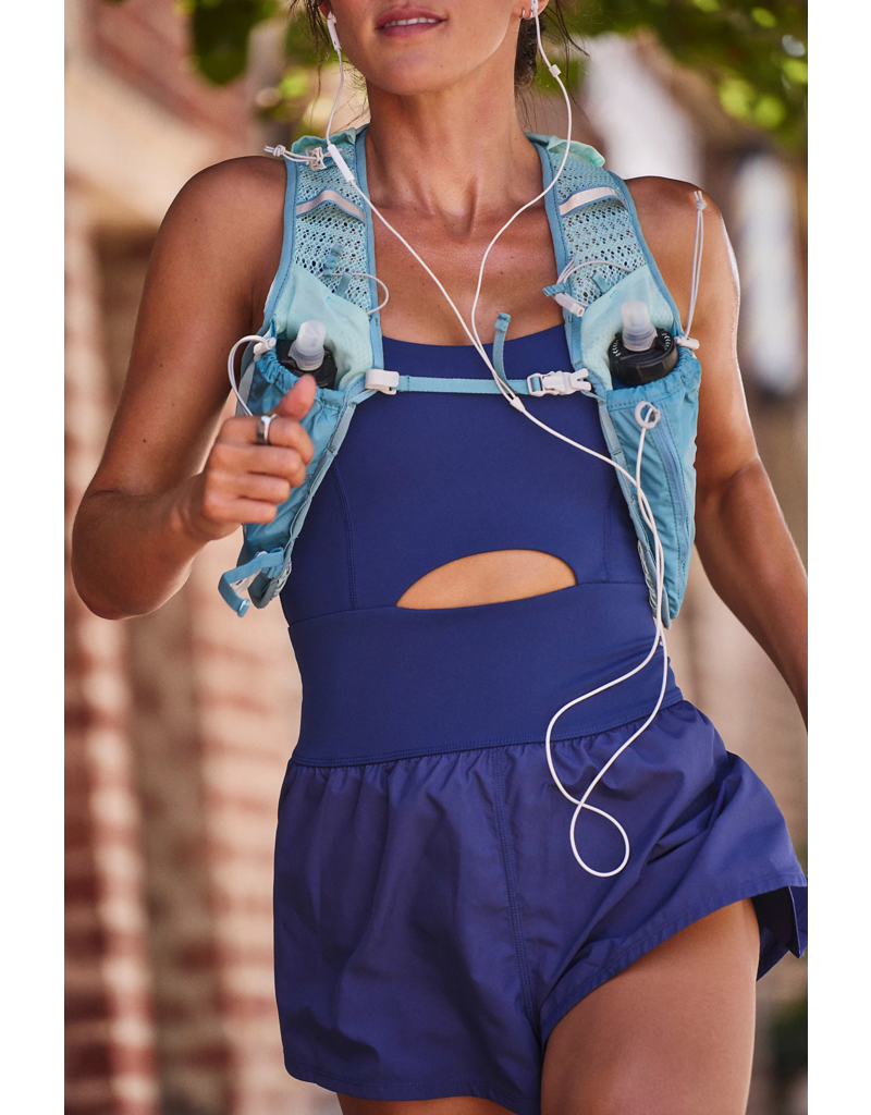 FREE PEOPLE MOVEMENT Righteous Runsie in Black Grape