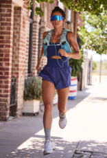 FREE PEOPLE MOVEMENT Righteous Runsie in Black Grape