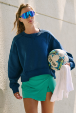 FREE PEOPLE MOVEMENT Intercept Pullover in Black Grape