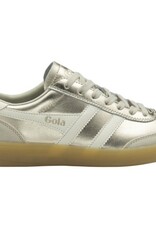 GOLA Women's Viper Metallic Sneakers in Gold/Off White/Gum