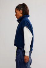 FREE PEOPLE MOVEMENT Scout It Out Fleece Vest in Midnight Navy