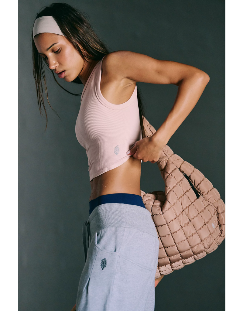 FREE PEOPLE MOVEMENT Free Throw Muscle Tank in Ballet Slipper