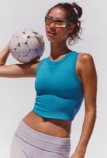 FREE PEOPLE MOVEMENT Free Throw Muscle Tank in Celestial Blue