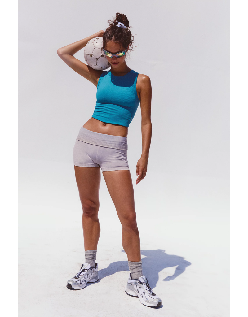 FREE PEOPLE MOVEMENT Free Throw Muscle Tank in Celestial Blue