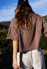 FREE PEOPLE MOVEMENT Inspire Tee in Wild Mustang