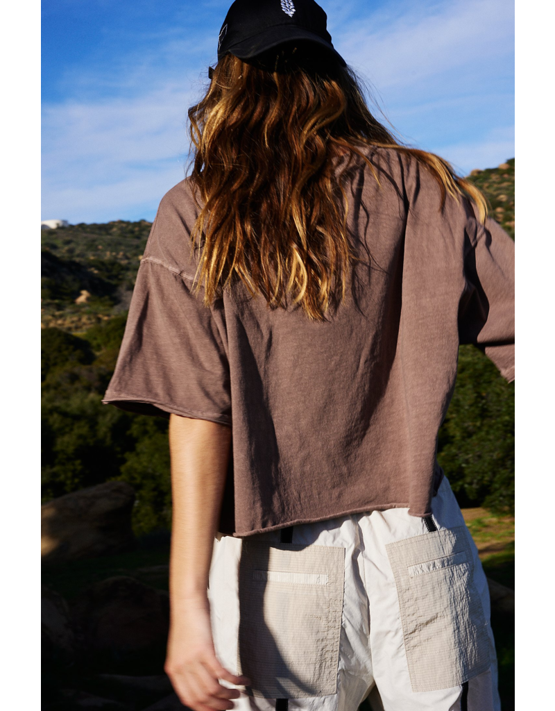 FREE PEOPLE MOVEMENT Inspire Tee in Wild Mustang