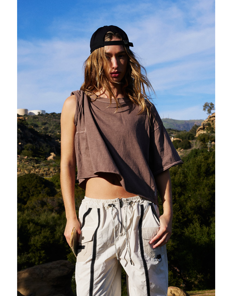 FREE PEOPLE MOVEMENT Inspire Tee in Wild Mustang