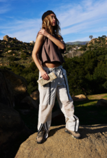 FREE PEOPLE MOVEMENT Inspire Tee in Wild Mustang