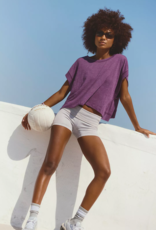 FREE PEOPLE MOVEMENT My Time Tee in Black Cherry