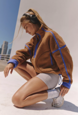 FREE PEOPLE MOVEMENT Mountain High 1/2 Zip Fleece in Twig Combo