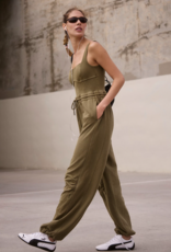 FREE PEOPLE MOVEMENT Inbound Onesie in Seagrass