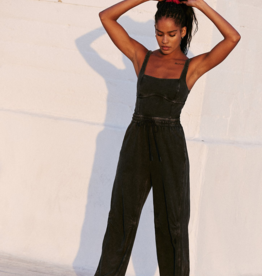 FREE PEOPLE MOVEMENT Inbound Onesie in Black
