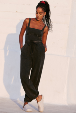 FREE PEOPLE MOVEMENT Inbound Onesie in Black