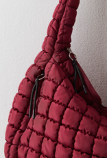 FREE PEOPLE MOVEMENT Quilted Caryall Tote Bag in Mulberry