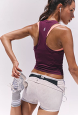 FREE PEOPLE MOVEMENT Dynamite Tank in Black Cherry