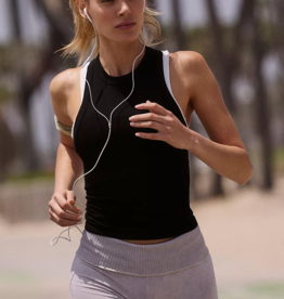 FREE PEOPLE MOVEMENT Dynamite Tank in Black