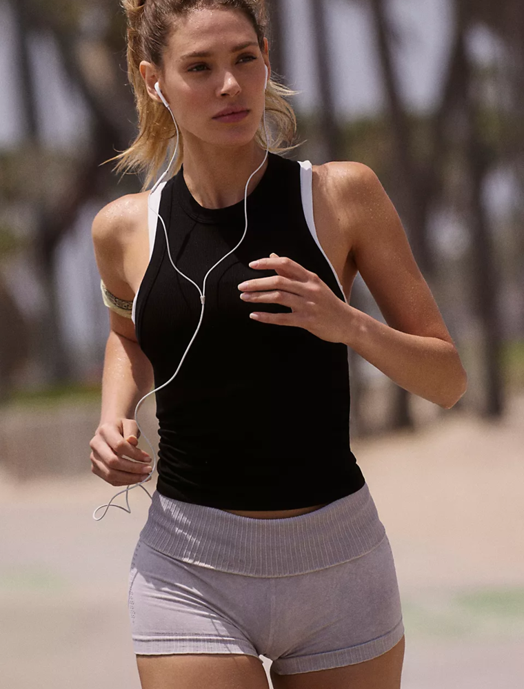 FREE PEOPLE MOVEMENT Dynamite Tank in Black