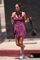 FREE PEOPLE MOVEMENT Smockin Hot Dress in Black Cherry