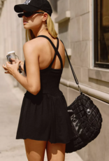 FREE PEOPLE MOVEMENT Smockin Hot Dress in Black