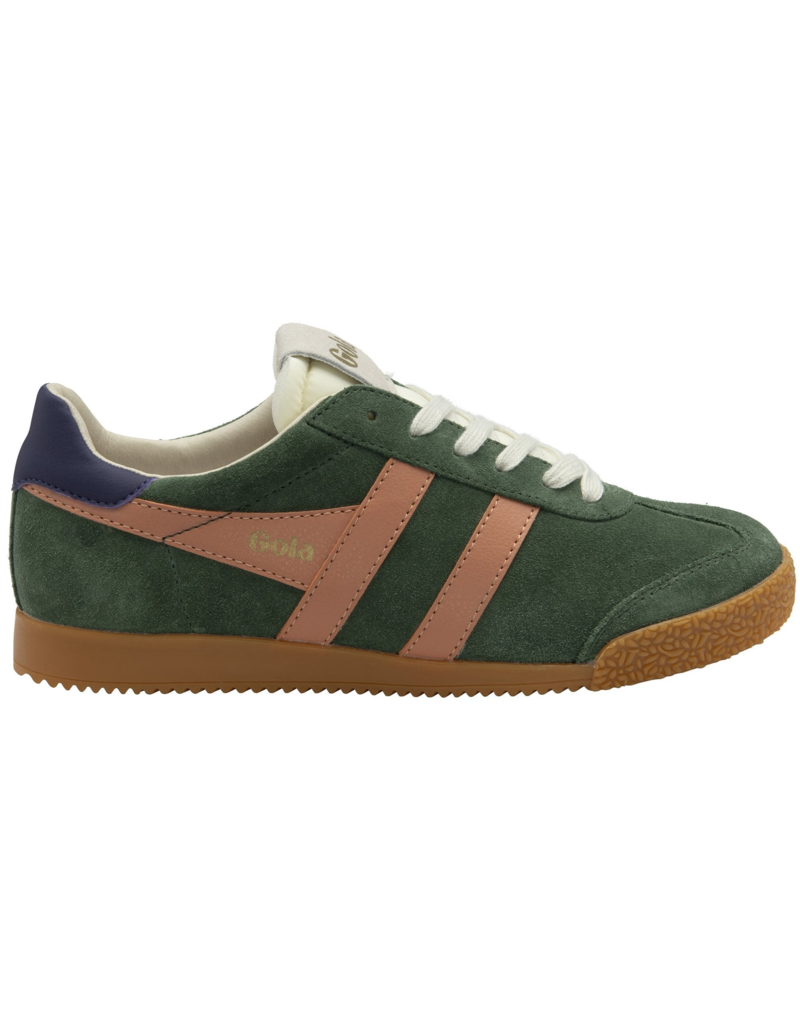 GOLA Women's Elan Sneakers in Evergreen/Terracotta/Plum