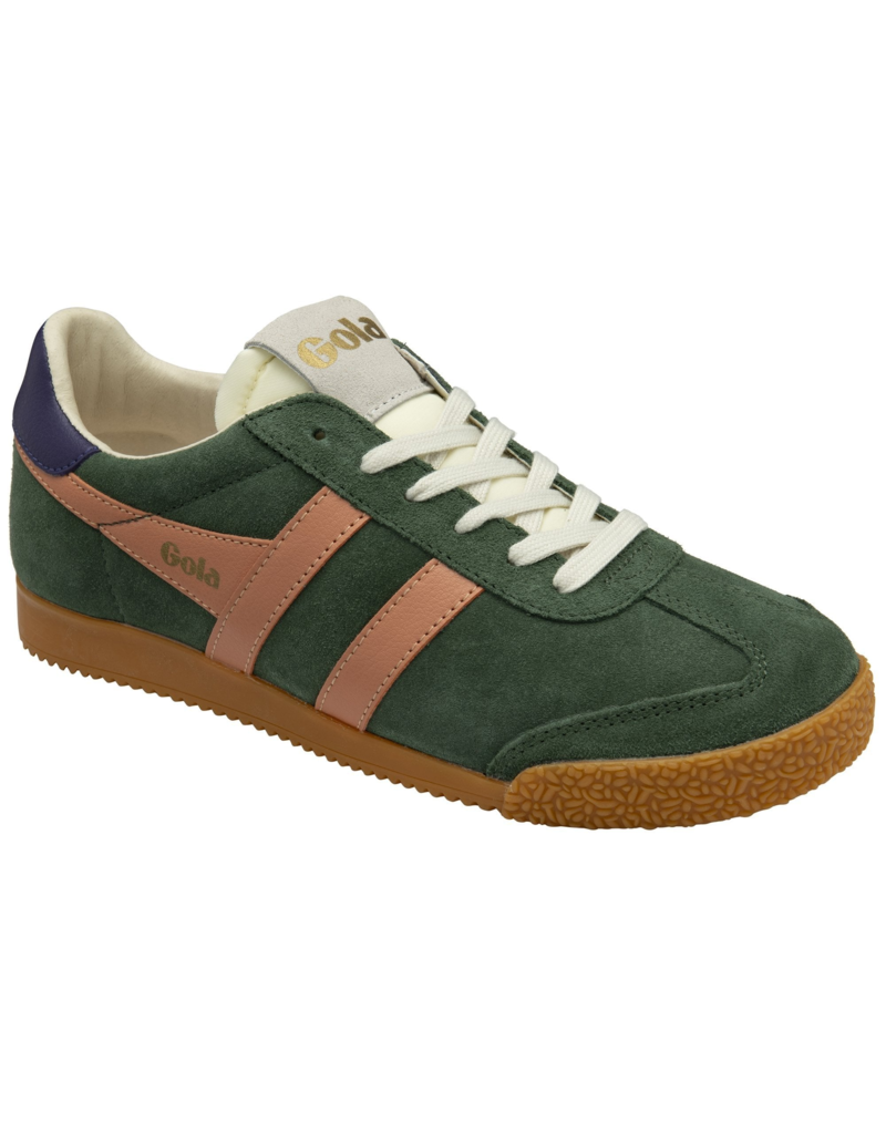 GOLA Women's Elan Sneakers in Evergreen/Terracotta/Plum