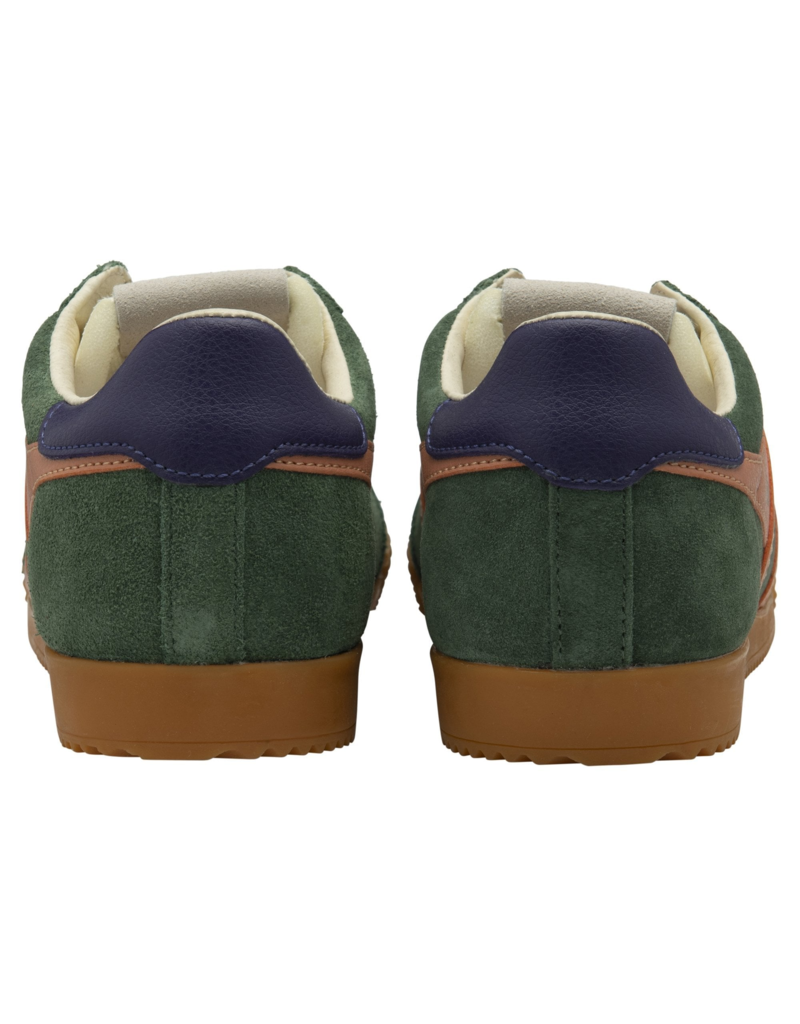 GOLA Women's Elan Sneakers in Evergreen/Terracotta/Plum