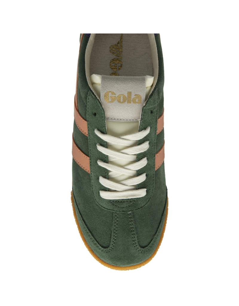 GOLA Women's Elan Sneakers in Evergreen/Terracotta/Plum