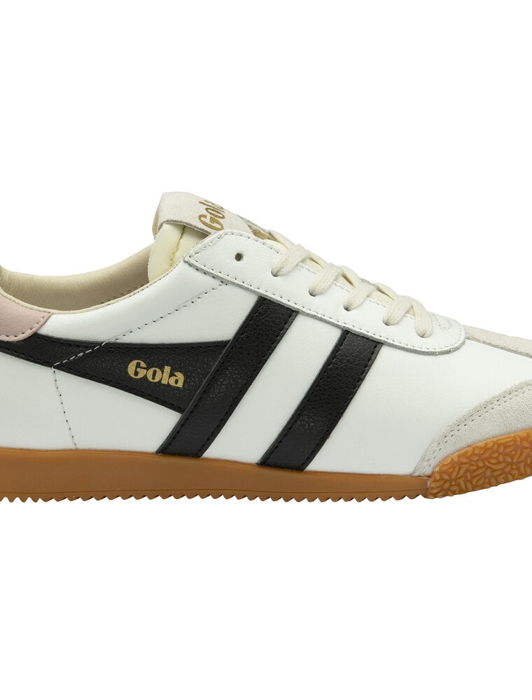 GOLA Women's Elan Sneakers in White/Black/Chalk Pink