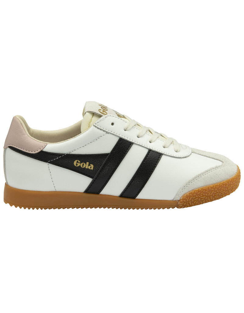 GOLA Women's Elan Sneakers in White/Black/Chalk Pink