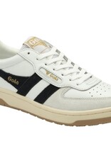 GOLA Women’s Hawk Sneakers in White/Black/Gold GOLA Women’s Hawk Sneakers in White/Black/Gold