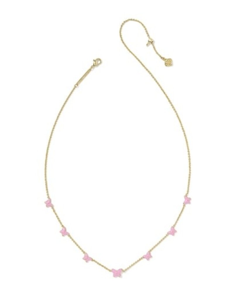 KENDRA SCOTT DESIGN Lillia Butterfly Gold Enamel Strand Necklace