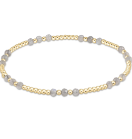 ENEWTON DESIGN Joy Pattern 3mm Bead Bracelet in Moonstone/Gold