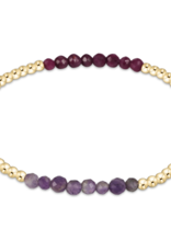 ENEWTON DESIGN Blissful Pattern 2.5mm Bead Bracelet in Hot Mess FW25/Gold
