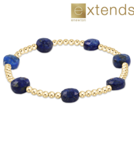 ENEWTON DESIGN Extends Admire 3mm Bead Bracelet in Lapis/Gold