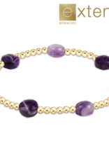 ENEWTON DESIGN Extends Admire 3mm Bead Bracelet in Amethyst/Gold