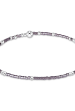 ENEWTON DESIGN Hope Unwritten Bracelet in Taupe With A Twist/Silver