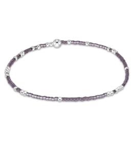 ENEWTON DESIGN Hope Unwritten Bracelet in Taupe With A Twist/Silver