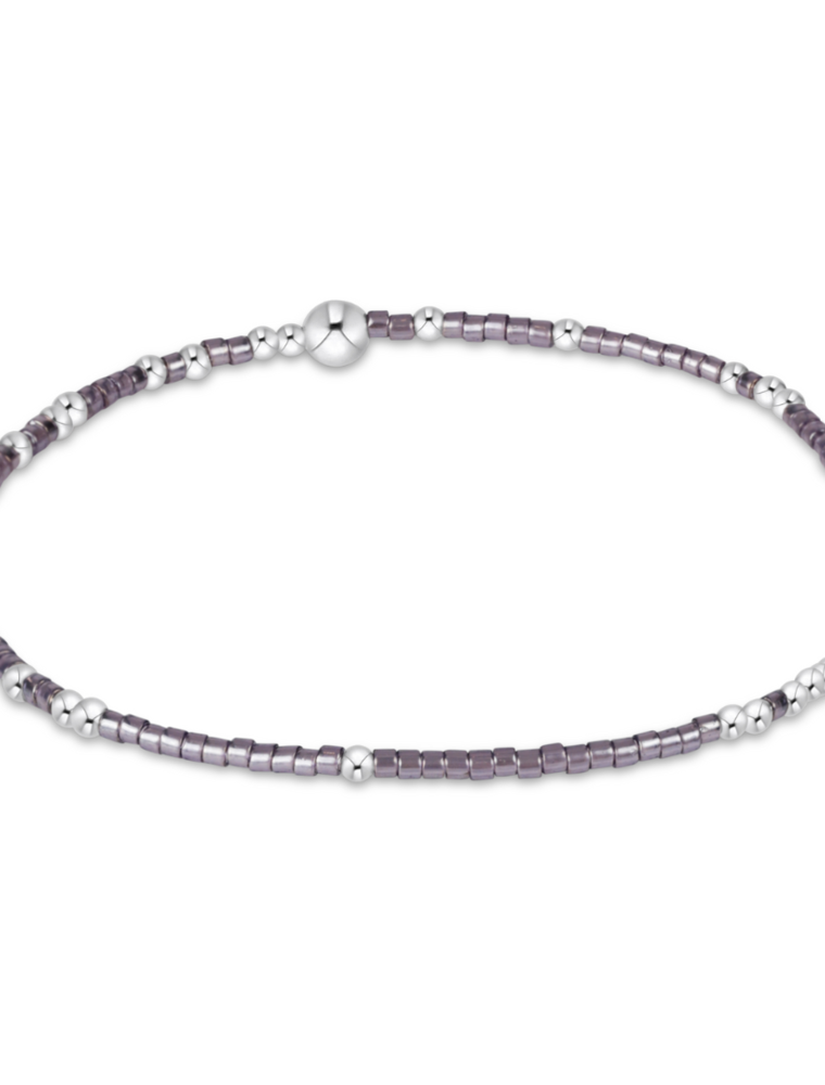 ENEWTON DESIGN Hope Unwritten Bracelet in Taupe With A Twist/Silver