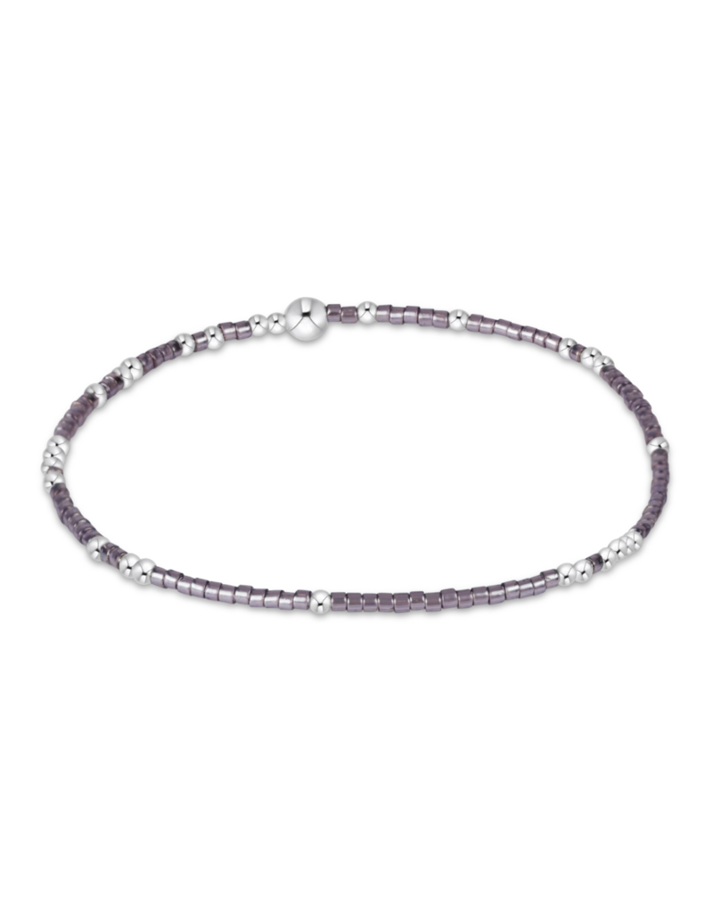 ENEWTON DESIGN Hope Unwritten Bracelet in Taupe With A Twist/Silver