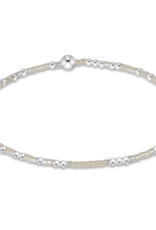 ENEWTON DESIGN Hope Unwritten Bracelet in Milkshake/Silver
