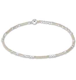 ENEWTON DESIGN Hope Unwritten Bracelet in Milkshake/Silver