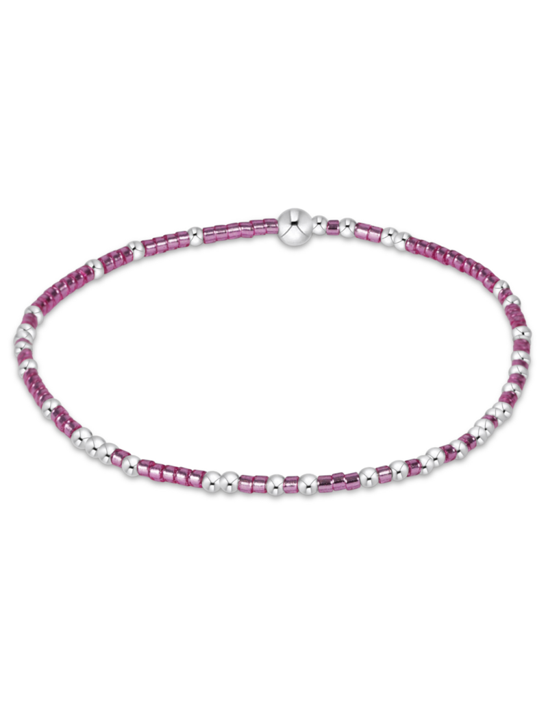 ENEWTON DESIGN Hope Unwritten Bracelet in Pink Metallic/Silver