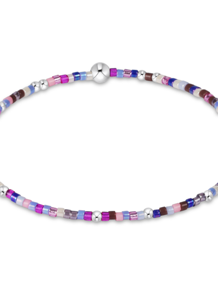 ENEWTON DESIGN Hope Unwritten Bracelet in Too Glam To Give A Jam/Silver