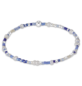 ENEWTON DESIGN Hope Unwritten Bracelet in Is A Smurf's Butt Blue?/Silver