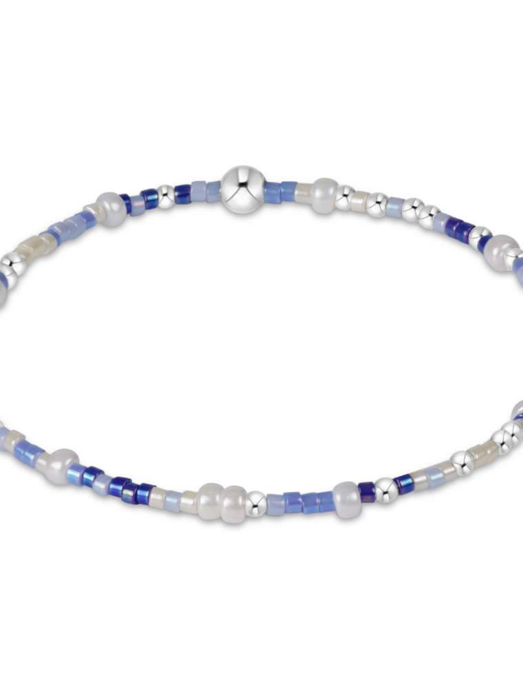 ENEWTON DESIGN Hope Unwritten Bracelet in Is A Smurf's Butt Blue?/Silver