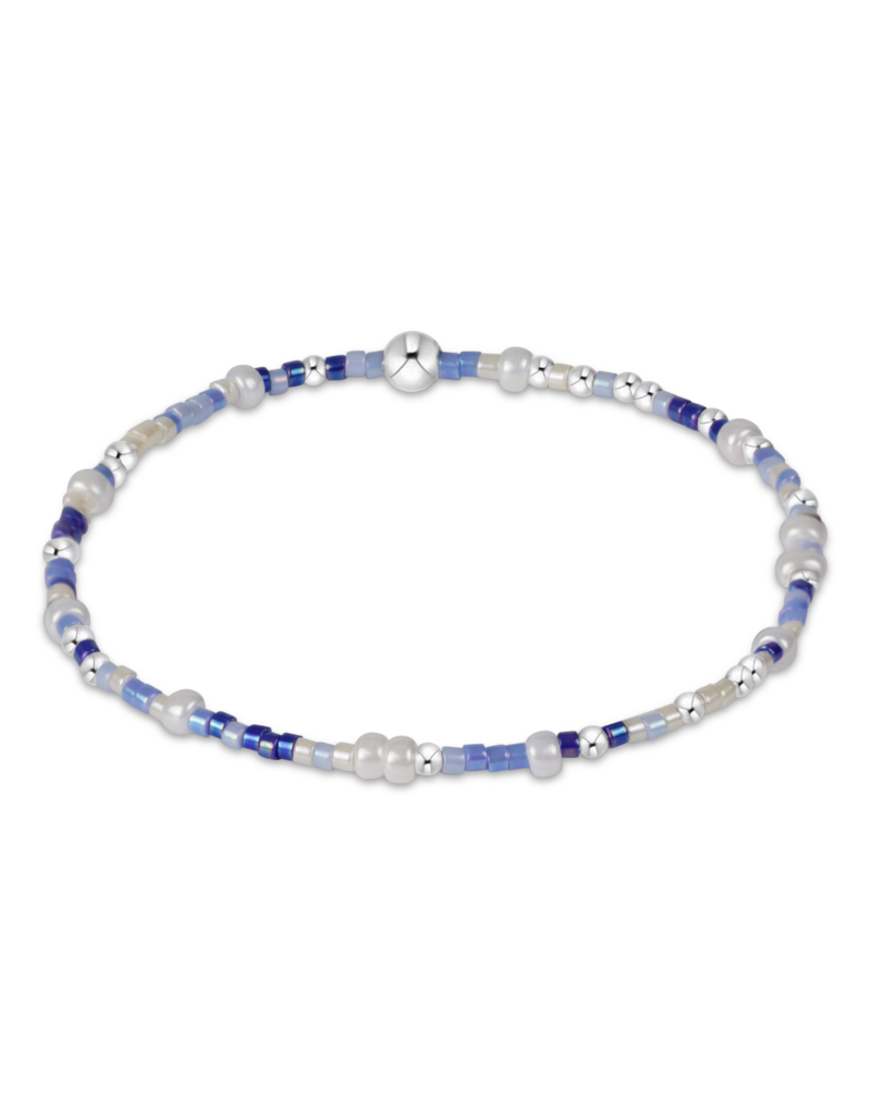 ENEWTON DESIGN Hope Unwritten Bracelet in Is A Smurf's Butt Blue?/Silver