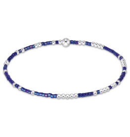ENEWTON DESIGN Hope Unwritten Bracelet in Blue Metallic/Silver