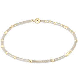 ENEWTON DESIGN Hope Unwritten Bracelet in Milkshake/Gold