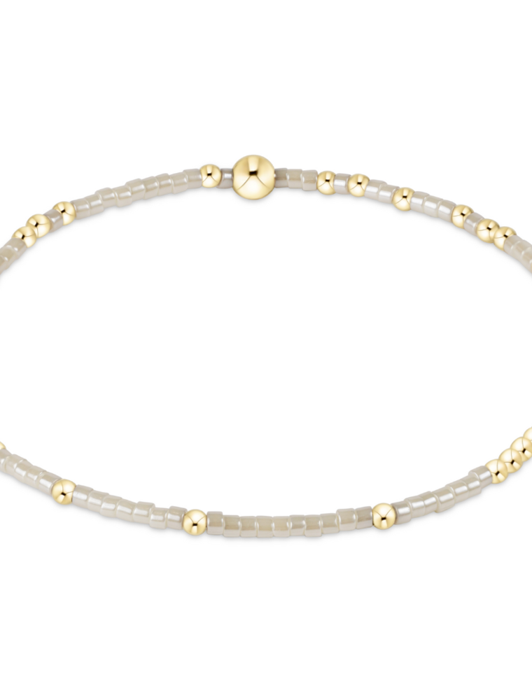 ENEWTON DESIGN Hope Unwritten Bracelet in Milkshake/Gold
